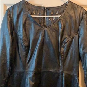 Genuine Leather dress size Large